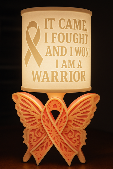 🦋 Warrior’s Wing Awareness Lamp