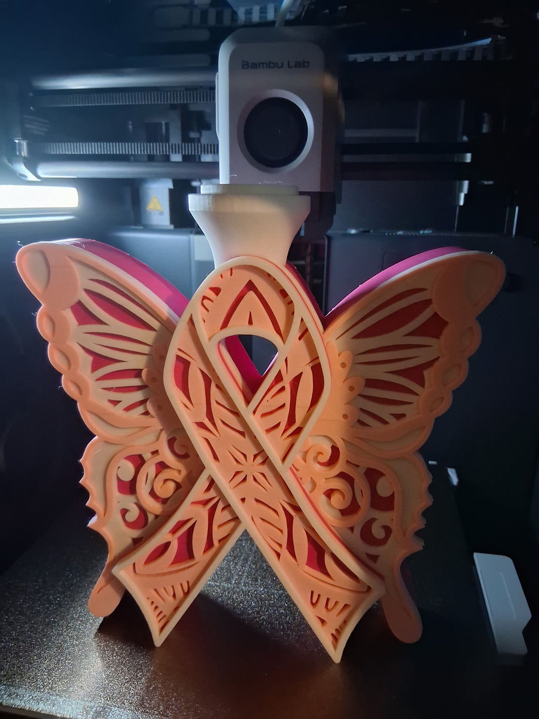 🦋 Warrior’s Wing Awareness Lamp